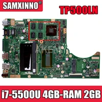 akemy tp500lb laptop motherboard for asus tp500l tp500lb tp500ln tp500lng mainboard test ok i7 5500u 4gb ram2gb graphics card