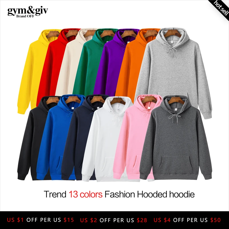 

Brand Streetwear Hoodie Men Hip Hop Hooded Solid Slim Fit Casual Hoody Mens Hoodies Sweatshirts Asian Size