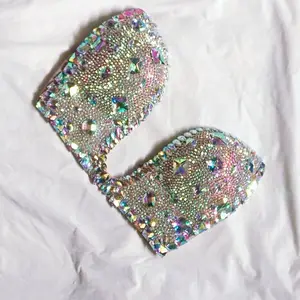 2020 venus отпуск стразы бикини Топ Купальники сексуальный купальный костюм бриллиантовые блестящие камни пляжная одежда