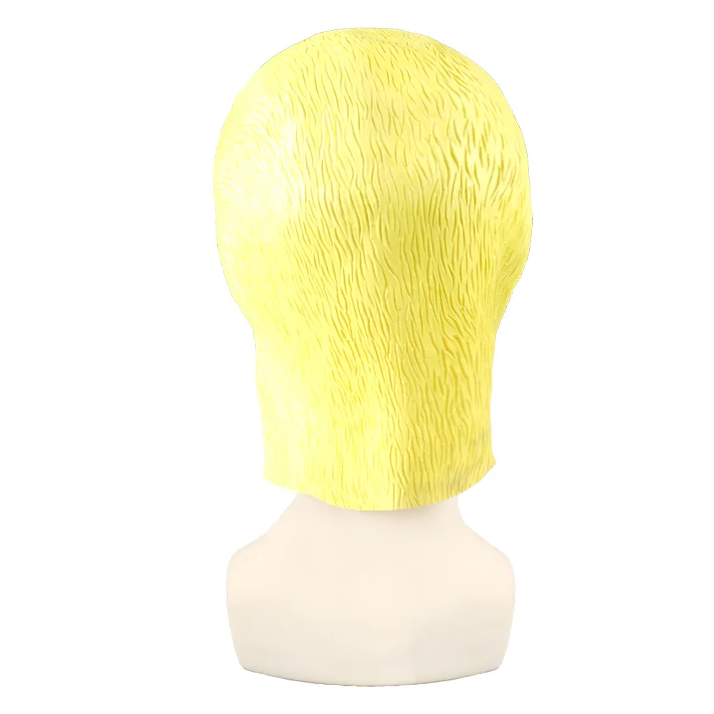 Желтая уточная маска Quacker Latex Made Soft COS Милая желтая утка головной убор Хэллоуин