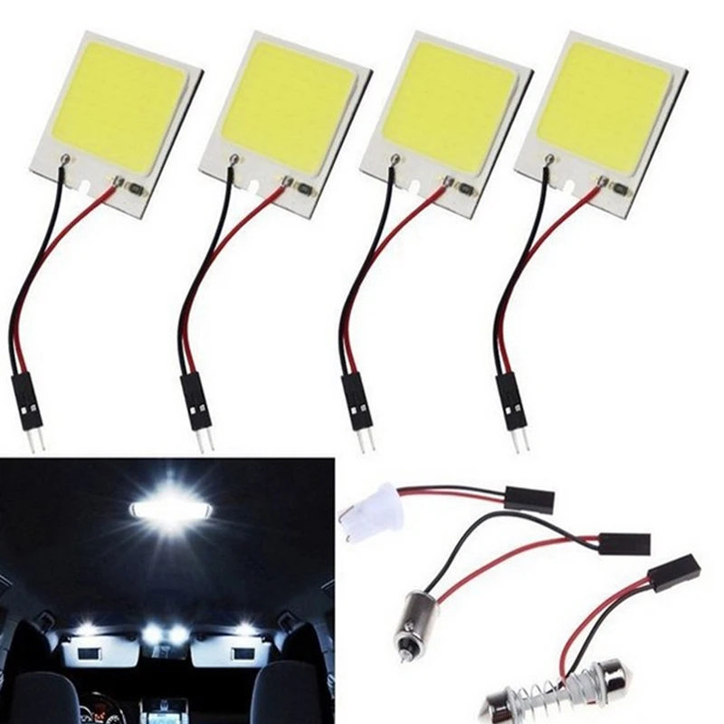 1 шт. автомобильная светодиодная лампа T10 W5w Cob 24SMD 36SMD 48SMD |