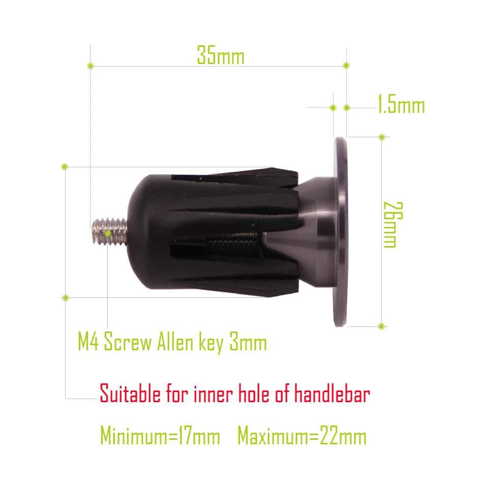 Крышка для руля дорожного и горного велосипеда Заглушка заглушки подключения