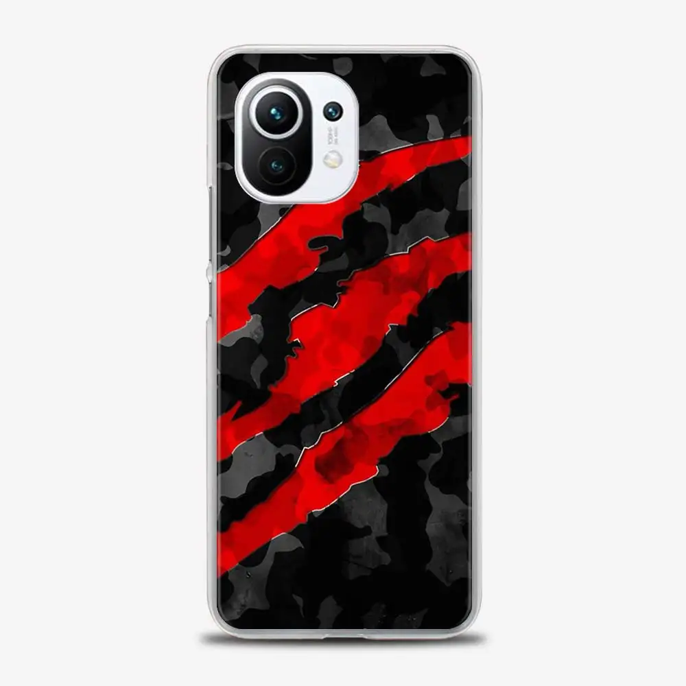 

Phone Case for Xiaomi Poco X3 NFC F3 Mi 11 Cover for Redmi Note 9S 9 8 Pro 8T 10 Pro Shell Camouflage Pattern Camo Military
