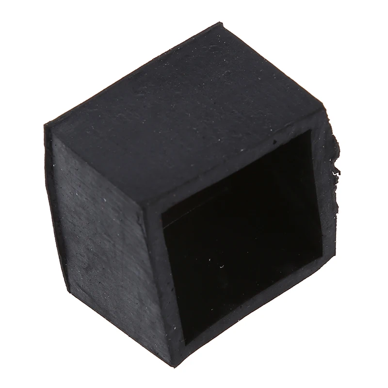 Мода 4 шт черный стул ножки стола резиновые ноги крышки протекторы 28 мм x