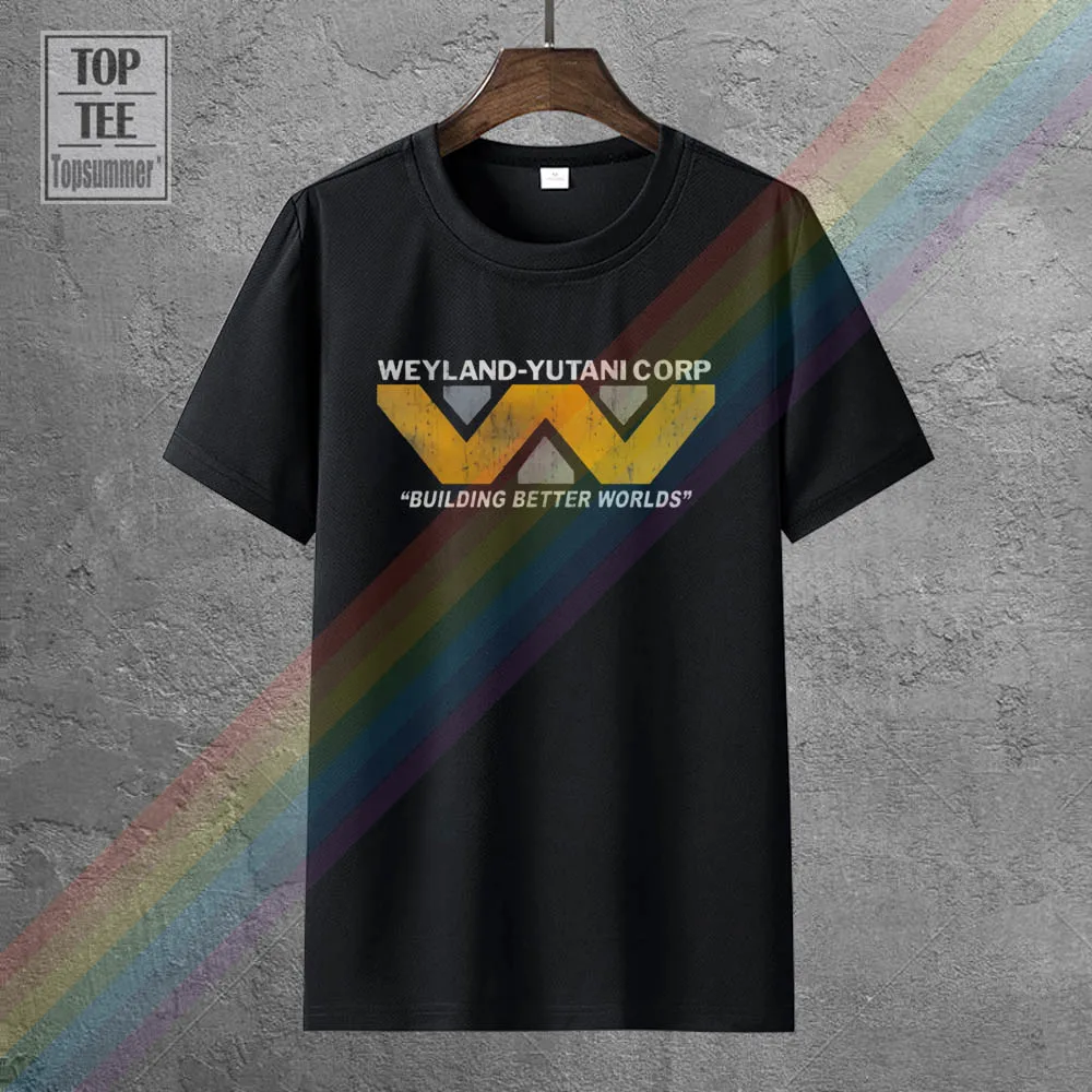 

Alien Men'S Weyland T Shirt Medium Black Rockabilia