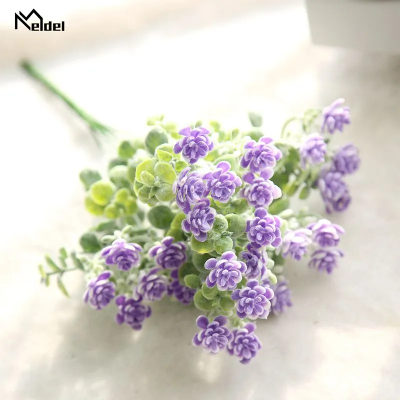 Искусственные пластиковые цветы букет роз искусственная Камелия пион маленький