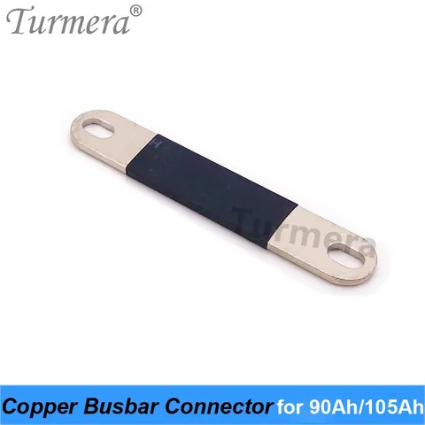 Медный соединитель шин для аккумулятора 3,2 В Lifepo4 90 Ач 105 Ач, сборка для 36 В электровелосипеда, бесперебойный источник питания 12 В Turmera