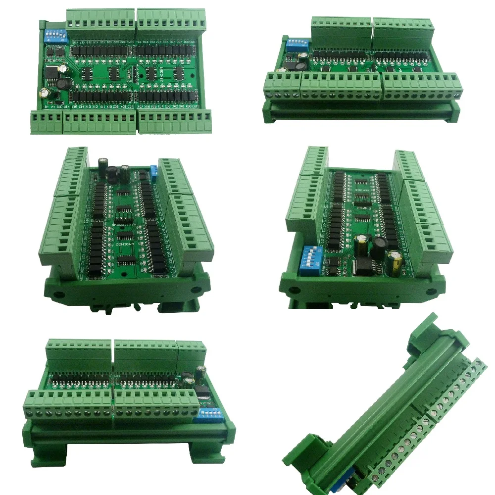 32ch PNP NPN изолированный цифровой вход RS485 Modbus Rtu контроллер DC 12В 24В ПЛК коммутатор
