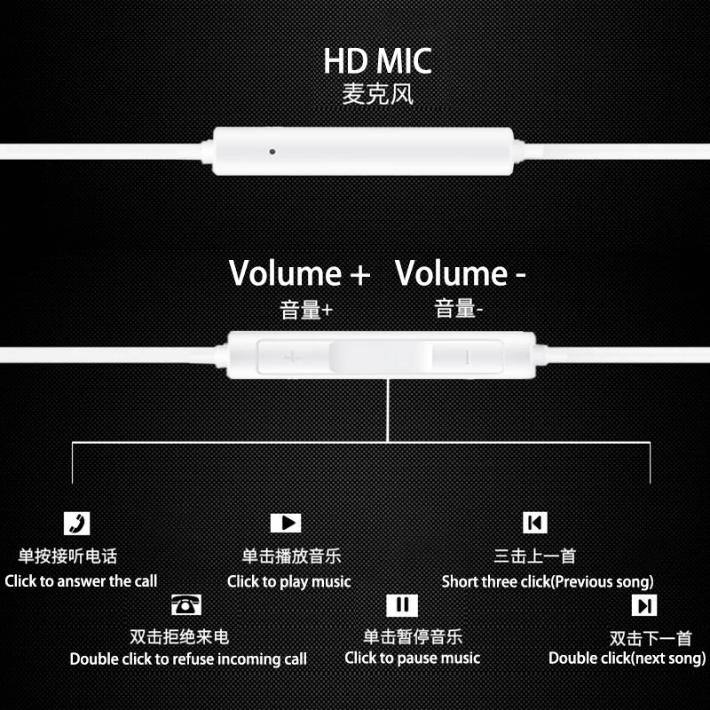 Оригинальные наушники HUAWEI CM33 USB Type C вкладыши гарнитура с микрофоном для Mate 10 20 30 Pro