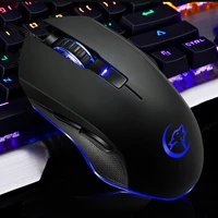 professional gaming mouse adjustable 5500 dpi 6 button optical usb wired computer mouse mause gamer mice for pc laptop