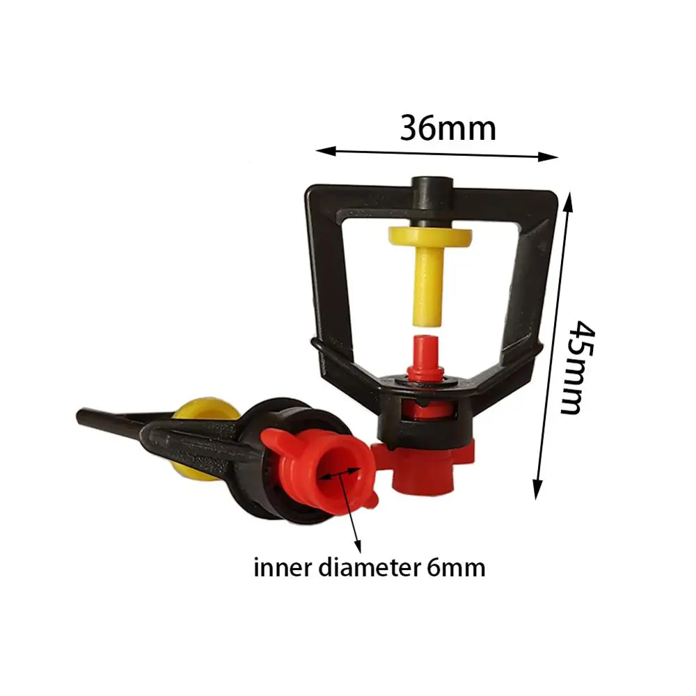 10 шт. пластиковая насадка для полива сада теплицы орошения системы охлаждения