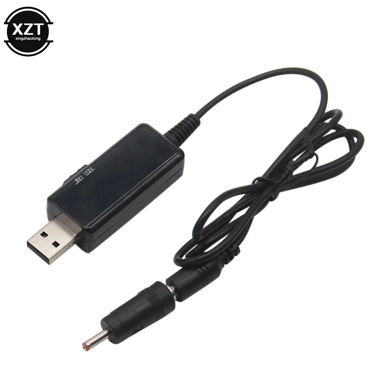USB повышающий преобразователь постоянного тока от 5 В до 9 в 12 кабель + адаптер 3 5x1 35