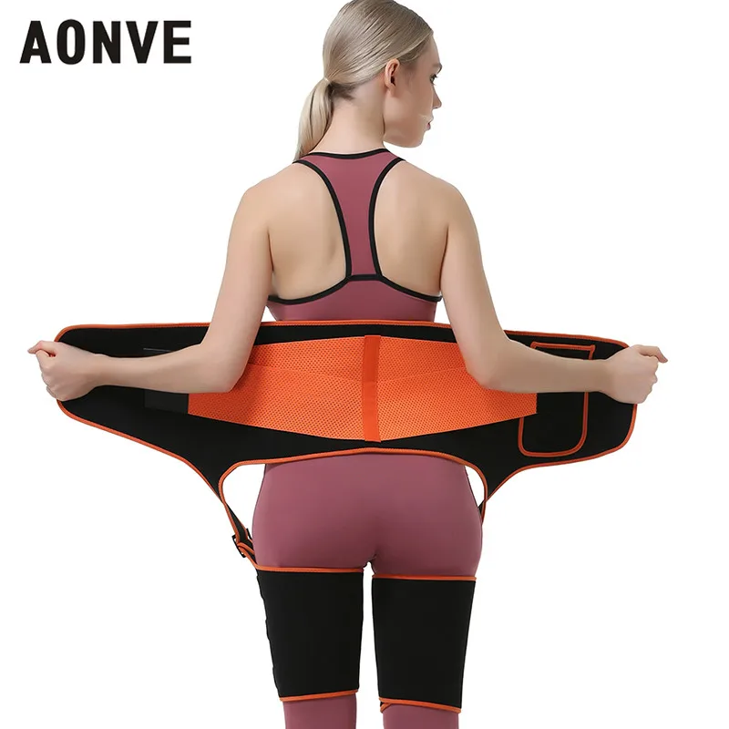 

Thigh Trimmer Women Slimming Belt Thigh Trimmer Neoprene Shapewear Tummy Belly Sweat Shapewear Slimming Leg Shapers Adjustable