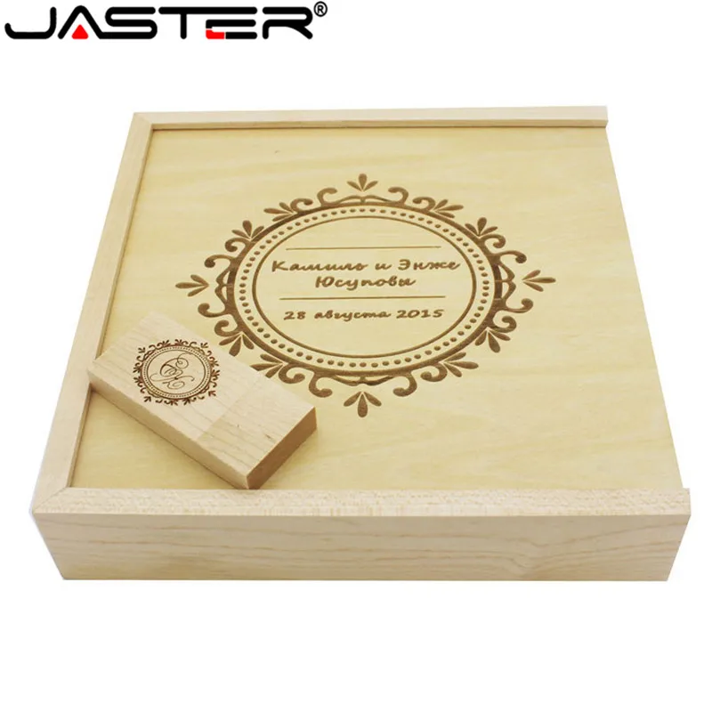 Деревянная коробка для фотографий USB 170 4 ГБ 8 16 32 170*2 0*30 мм|USB флэш-накопители| |