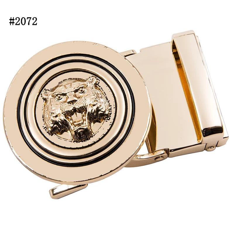 Автоматическая пряжка для ремня из сплава Ширина 3 5 см Мужская Роскошная золотая