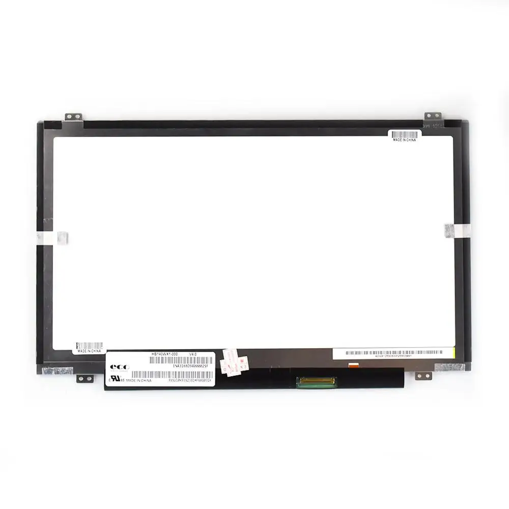 14 дюймовая панель ЖК экрана для бородерней 1366(RGB)* 768 LVDS 40 контактов|ЖК-экраны и