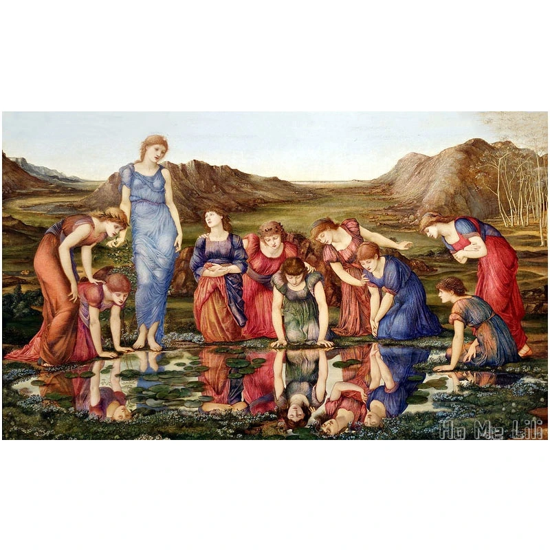 

The Mirror Of Venus Famous Paintings Reproduction Artwok For Living Room Bedroom Home Decor