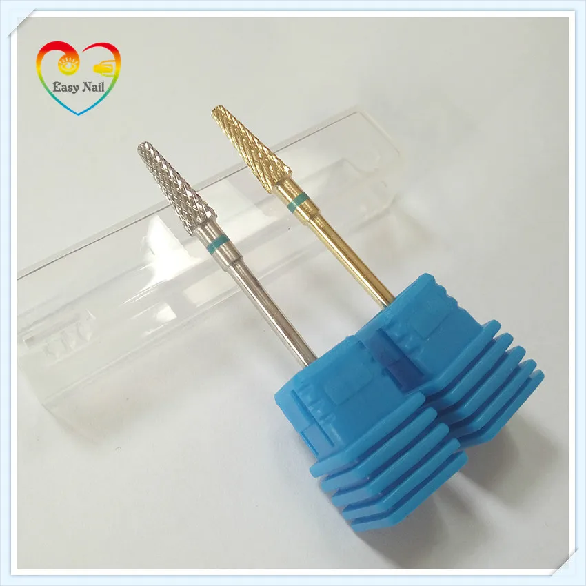 

1 шт. 2 цвета ProMedium вольфрамовый карбид фреза для ногтей 3/32 дюйма вращающиеся сверла для маникюра принадлежности для маникюра фрезеровка