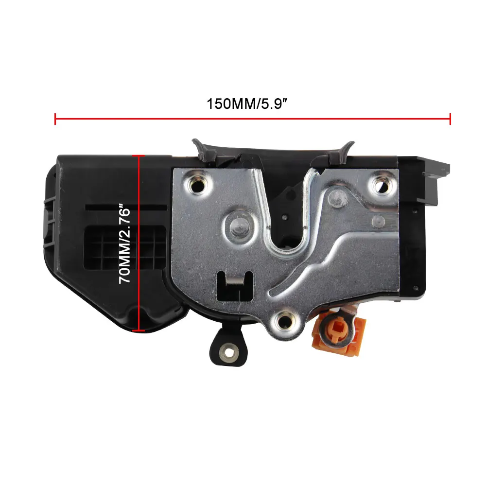 Дверная защелка замок привод двигатель передний левый со стороны водителя