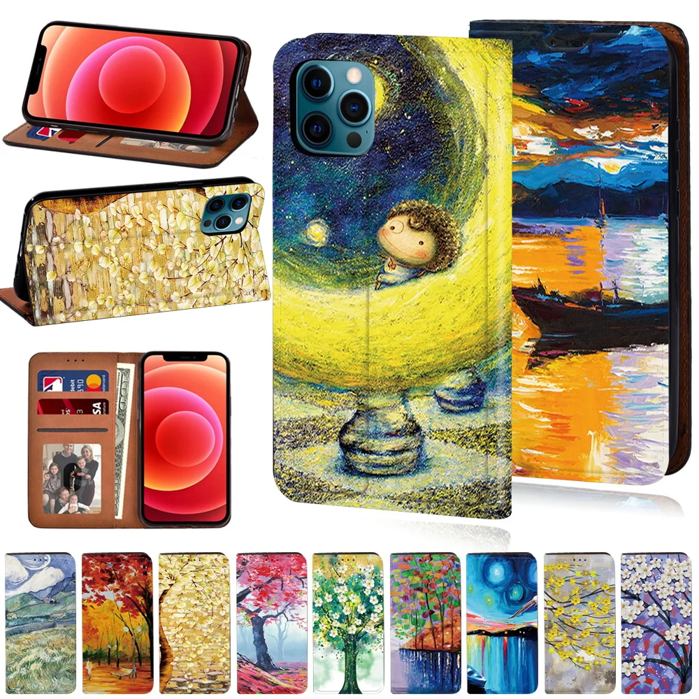 

For Apple Iphone 11/7/12/8/XR/12 Pro/11 Pro/8 Plus/12 Pro Max/11 Pro Max/7 Plus/6/6S/SE 2/12 Mini/6S Plus/6 Plus Flip Phone Case