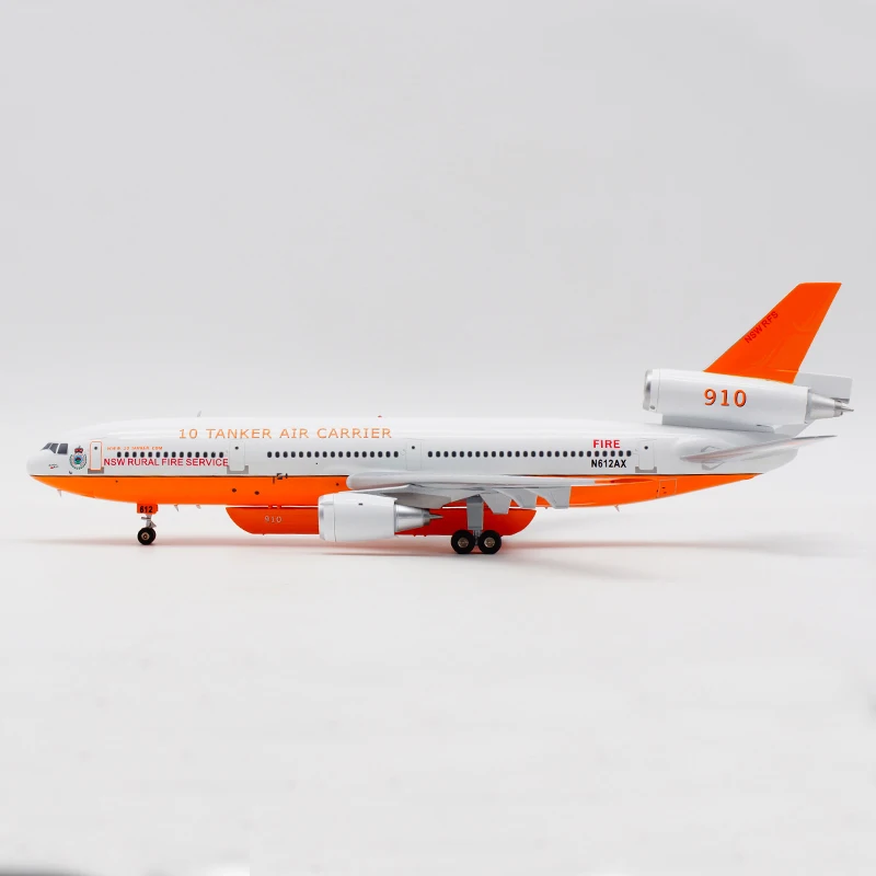 27 см 1:200 дугласова DC-10-30 N612AX сельская пожарная Услуги авиакомпаний литья под