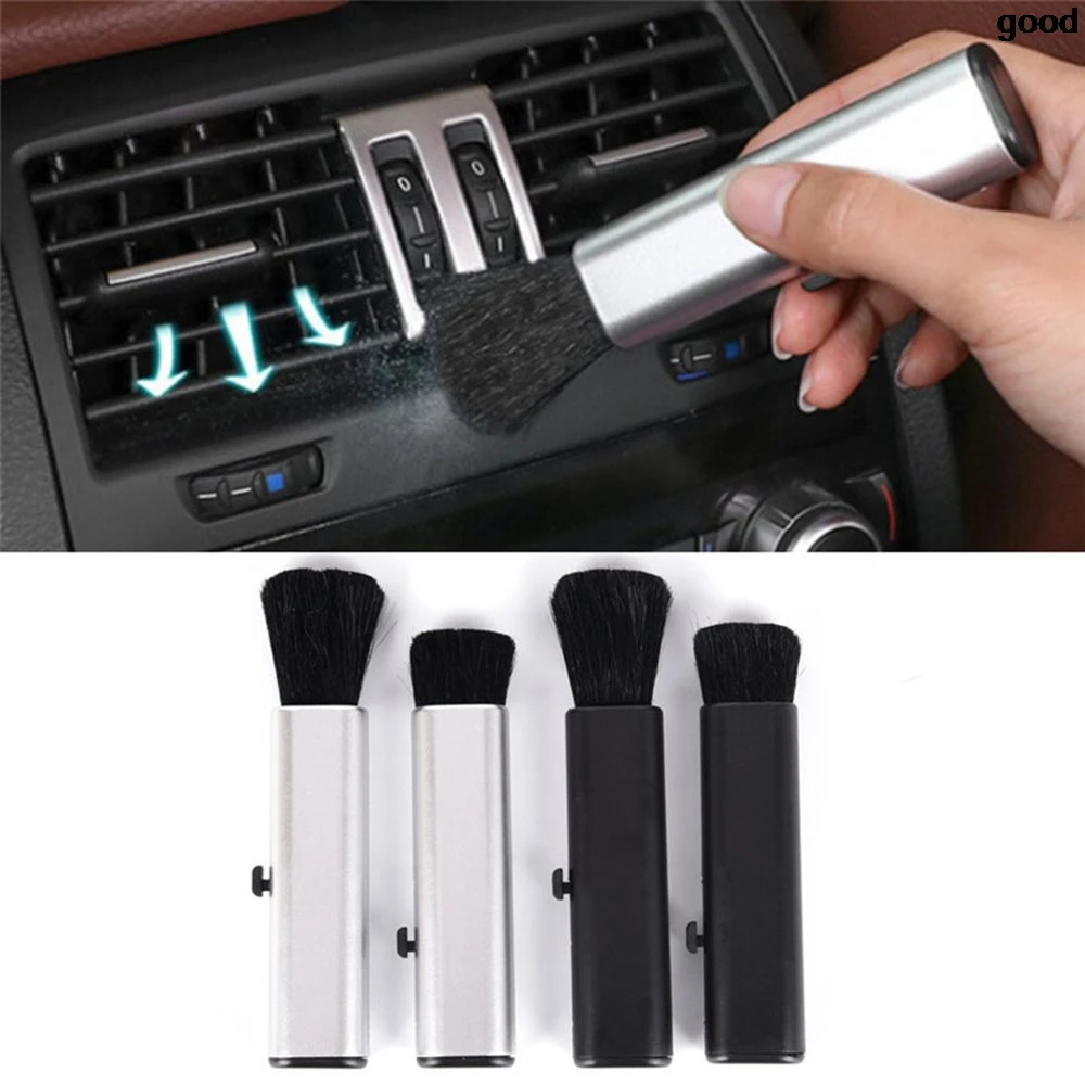 Car Auto Kit Air Outlet Cleaning Adjustable Brush for Mercedes W203 BMW E39 E36 E90 F30 F10 Volvo XC60 Audi A4 A6 Accessories | Автомобили