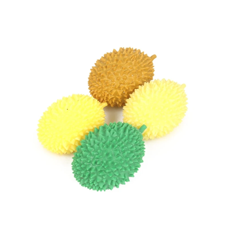 

03KD 4’’ Squeeze Fruit Realistic Durian Stressful Ball for Adults Pressure Relieve