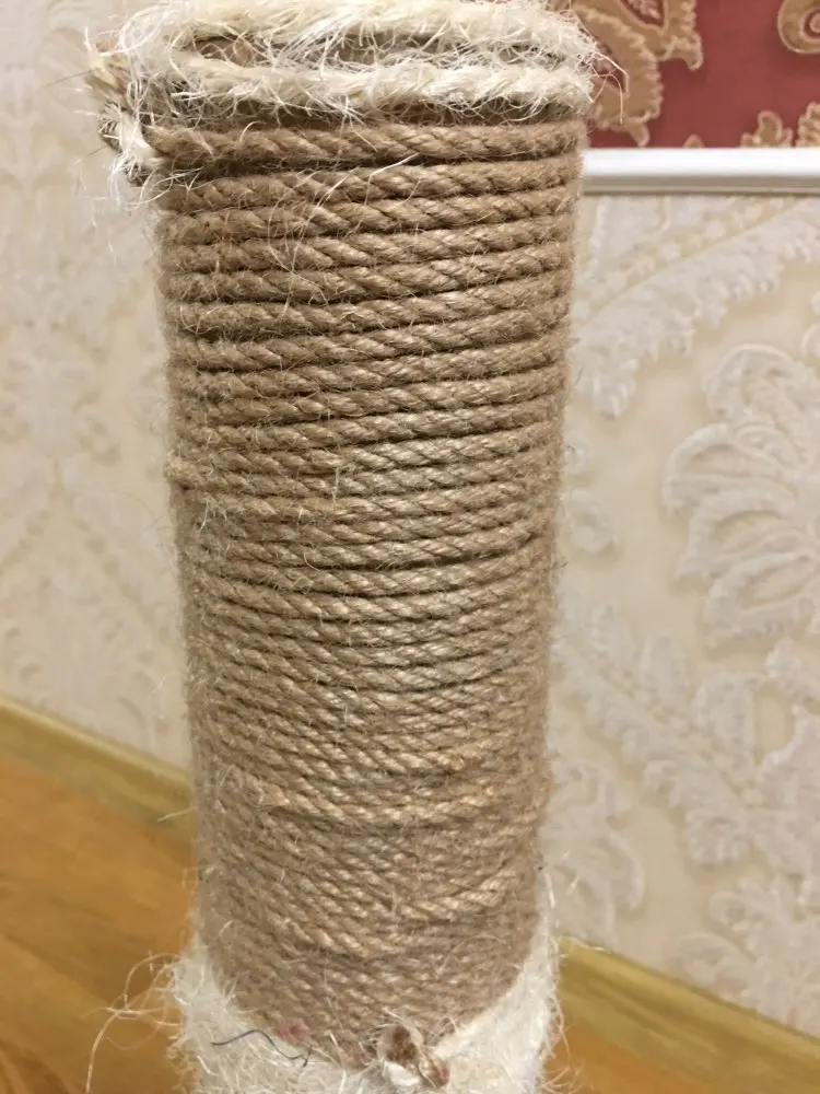Сизаль веревка Замена Когтеточка для кошки сизаль дерево и башня DIY стол стул