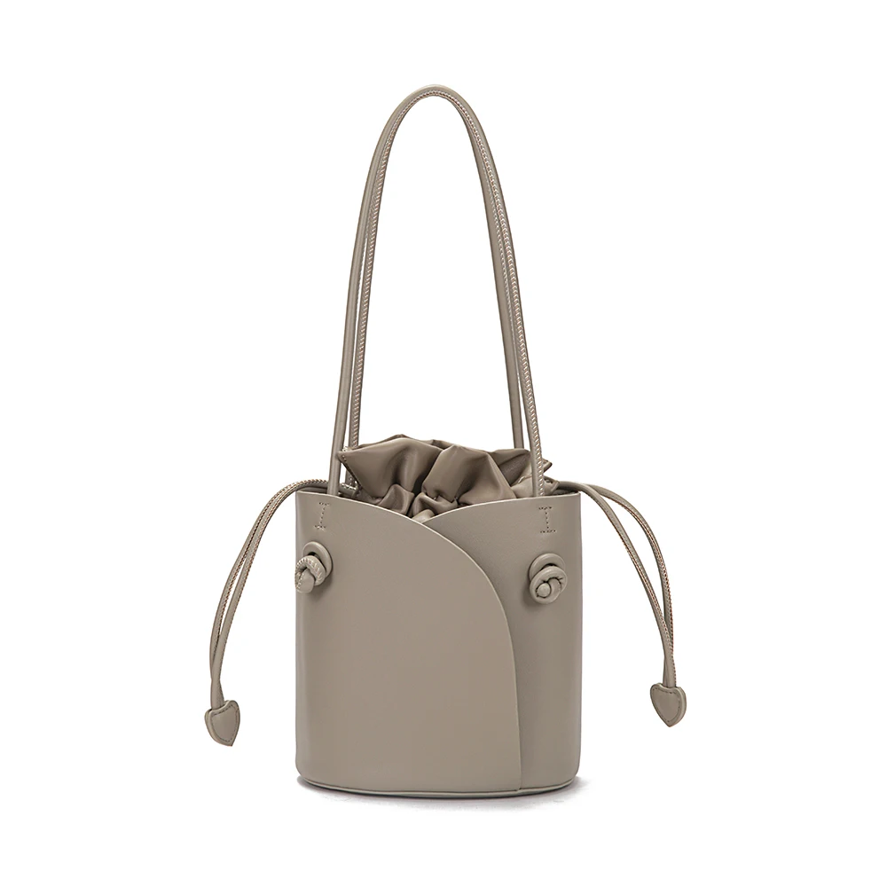 

Shoulder bag bolso gama alta pu drawsrtling bag leather portable teavel bag