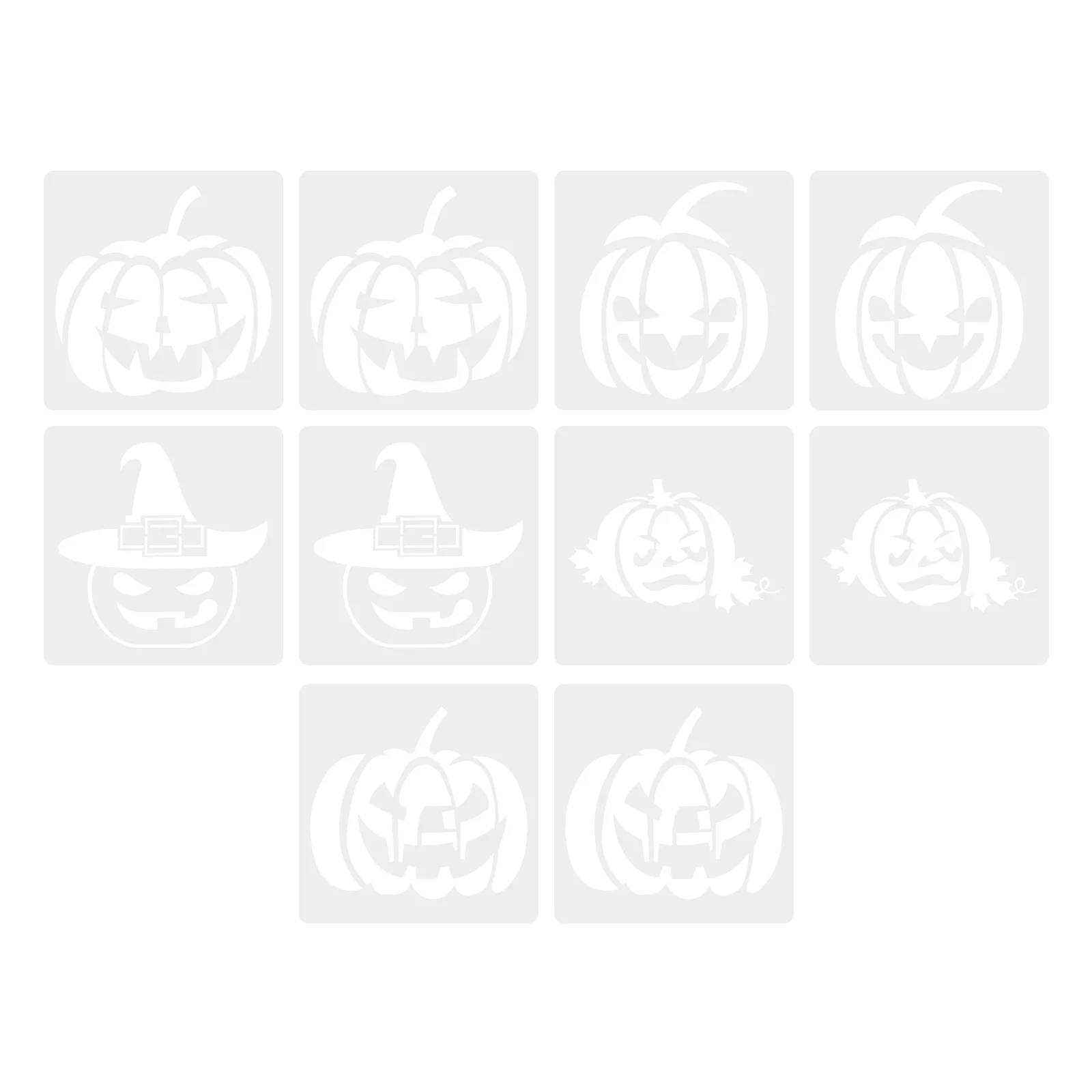

10Pcs Hollow-out Painting Stencils Template DIY Drawing Painting Stencils
