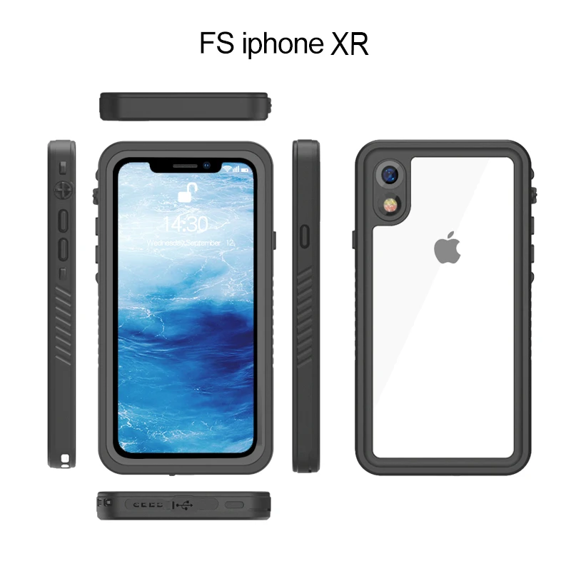 

Shockproof Underwater Case For iPhone 11 Pro 11 Case Outdoor Sport IP68 Waterproof Dustproof Diving Cover