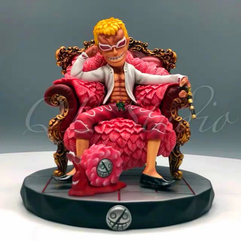 ONE PIECE Donquixote Doflamingo Statue JOKER Bust Seven Warlords Of The Sea GK ResinAction Figure Collectible Model Toy BOX H2 | Игрушки и