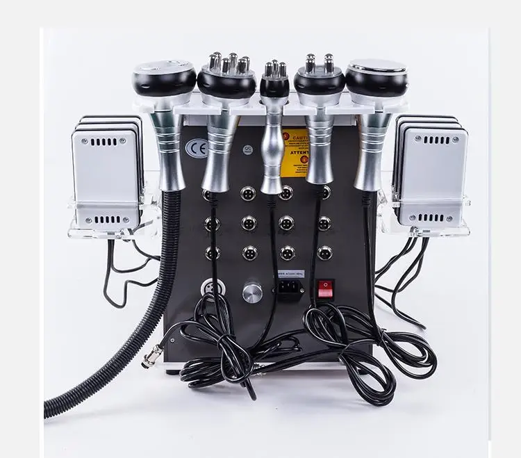 

6 in 1 Vacuum Laser Radio Frequency RF 40K Cavitation Lipo Body Slimming Ultrasonic Liposuction Cavitation Machine Skin Lifting