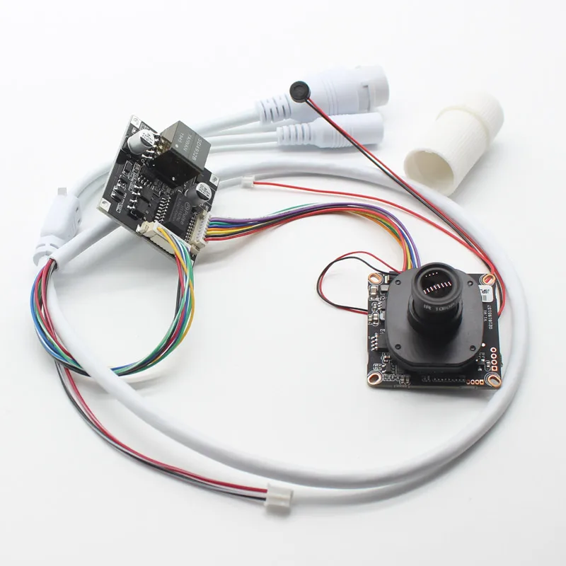 48V POE module + IP CCTV Camera cable Network 4mp 3mp Security IPC with lens IRCut | Безопасность и защита