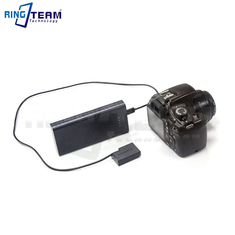 USB Type C к аккумуляторной батарее заднего вида для камеры 77D 200D 750D T6i 760D T6s 800D 8000D |