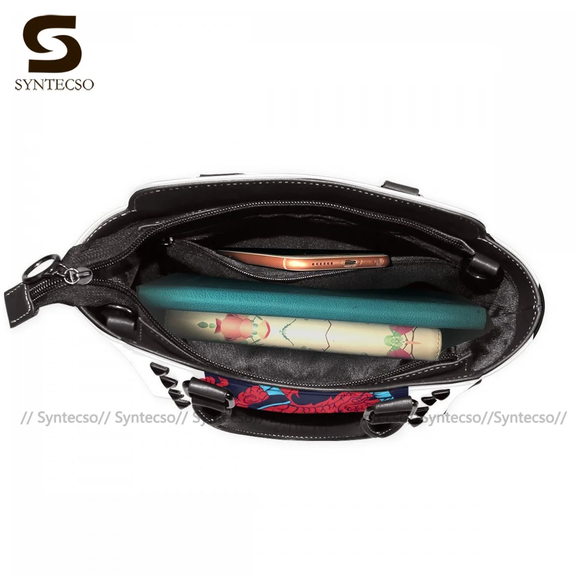 

Ninja Shoulder Bag Gifts Funny Handbag Leather Work Female Bags