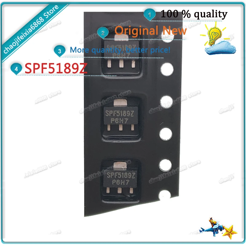 5 шт.-10 шт./лот! SPF5189Z SPF5189 SOT89 5189Z RF усилитель мощности с низким уровнем шума новая