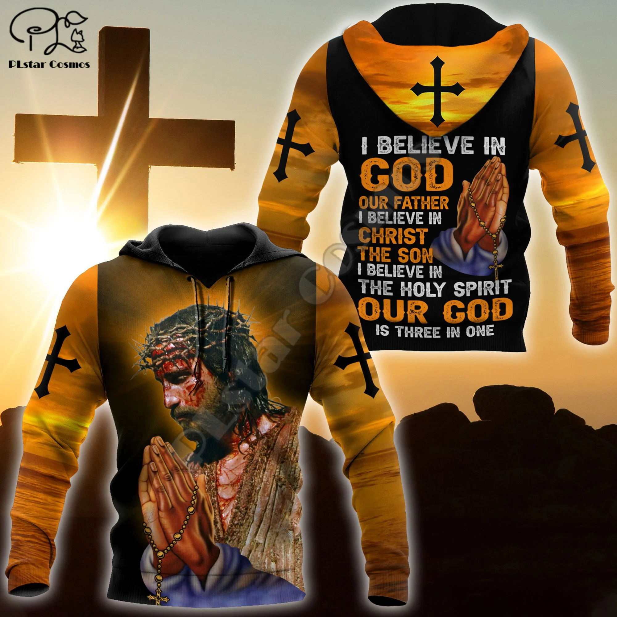 

PLstar Cosmos Christian Catholic God Jesus Lion Retro Harajuku NewFashion Tracksuit 3DPrint Men/Women Jackets Zipper Hoodies C15