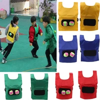 kids outdoor school catch pull balls games activity kindergarten equipment educational toys sports vest waistcoat for children