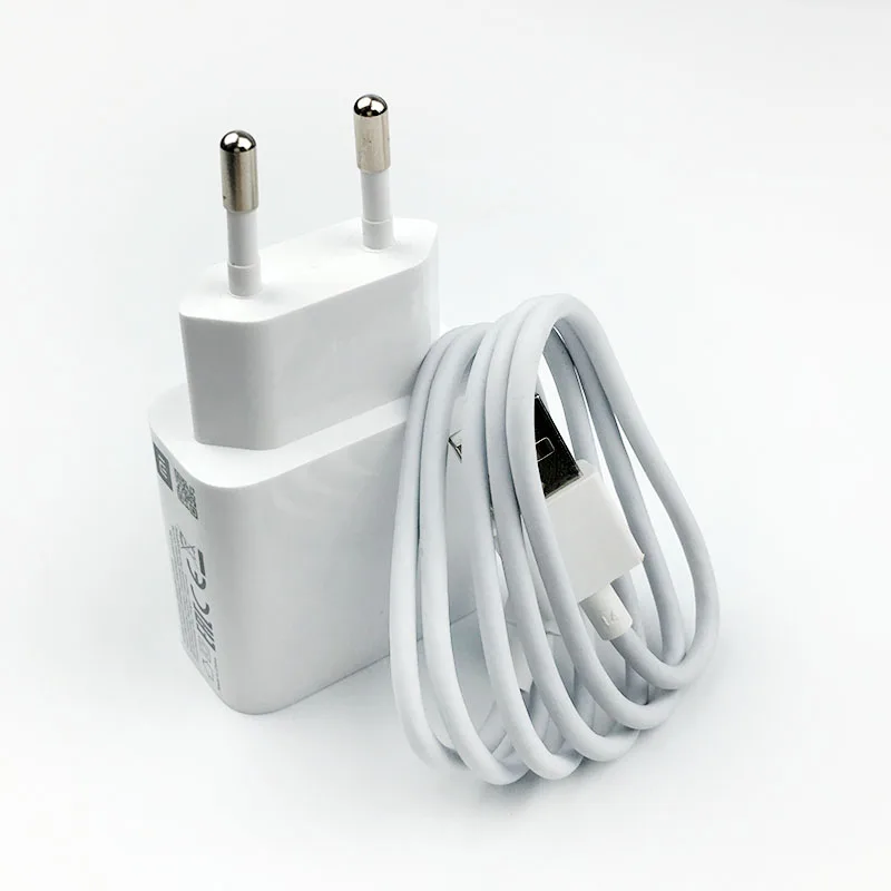 Xiaomi 10W быстрое зарядное устройство 5V2A ЕС вилка зарядный адаптер кабель Micro-USB для Redmi Note 2 3 4 5 plus pro 4X 5a 4a S2 3