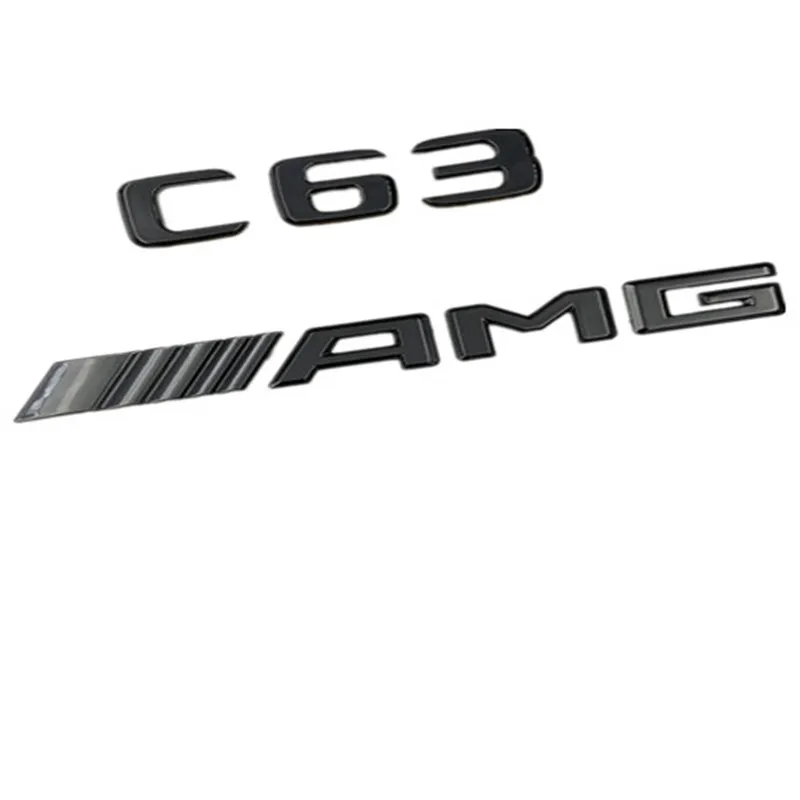 

3D Letter Black W212 213 Car Emblem V8 E350 E320 E250 E300 E220 E200 E280 E63 E CLA Stickers Badge Logo Car Decals