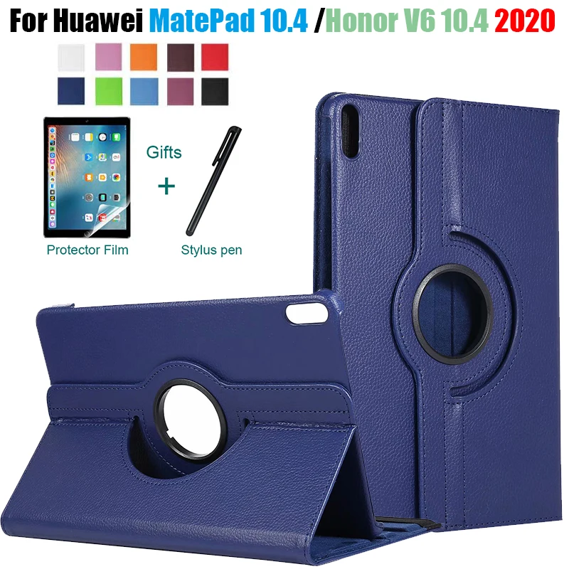Чехол с поворотом на 360 градусов для Huawei MatePad Mate Pad 10 4 BAH3-W09 BAH3-AL00 чехол из