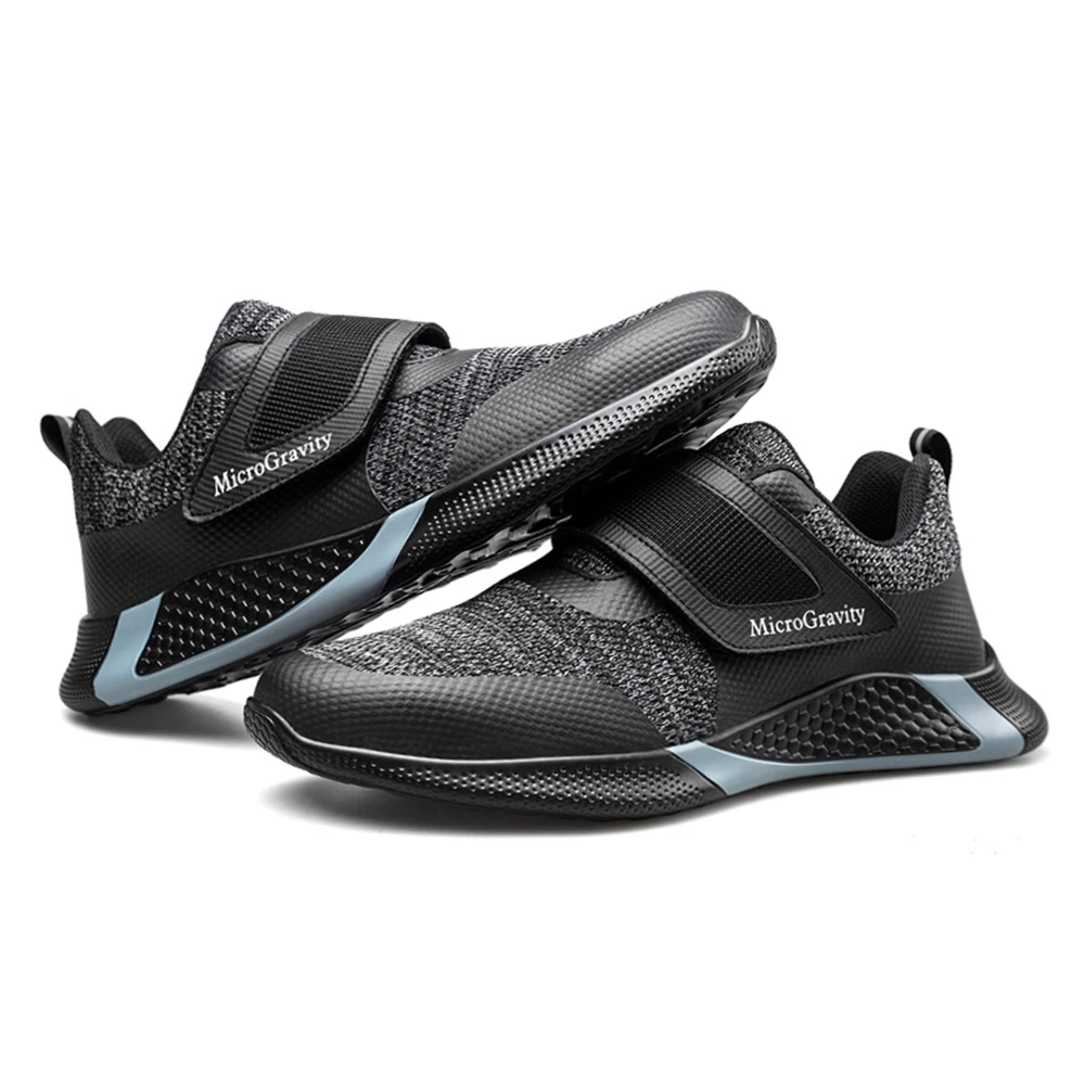 

New Breathable Work Safety Shoes For Men Male Steel Toe Cap Anti-smashing Construction Shoes Working Boots Safety Sneakers