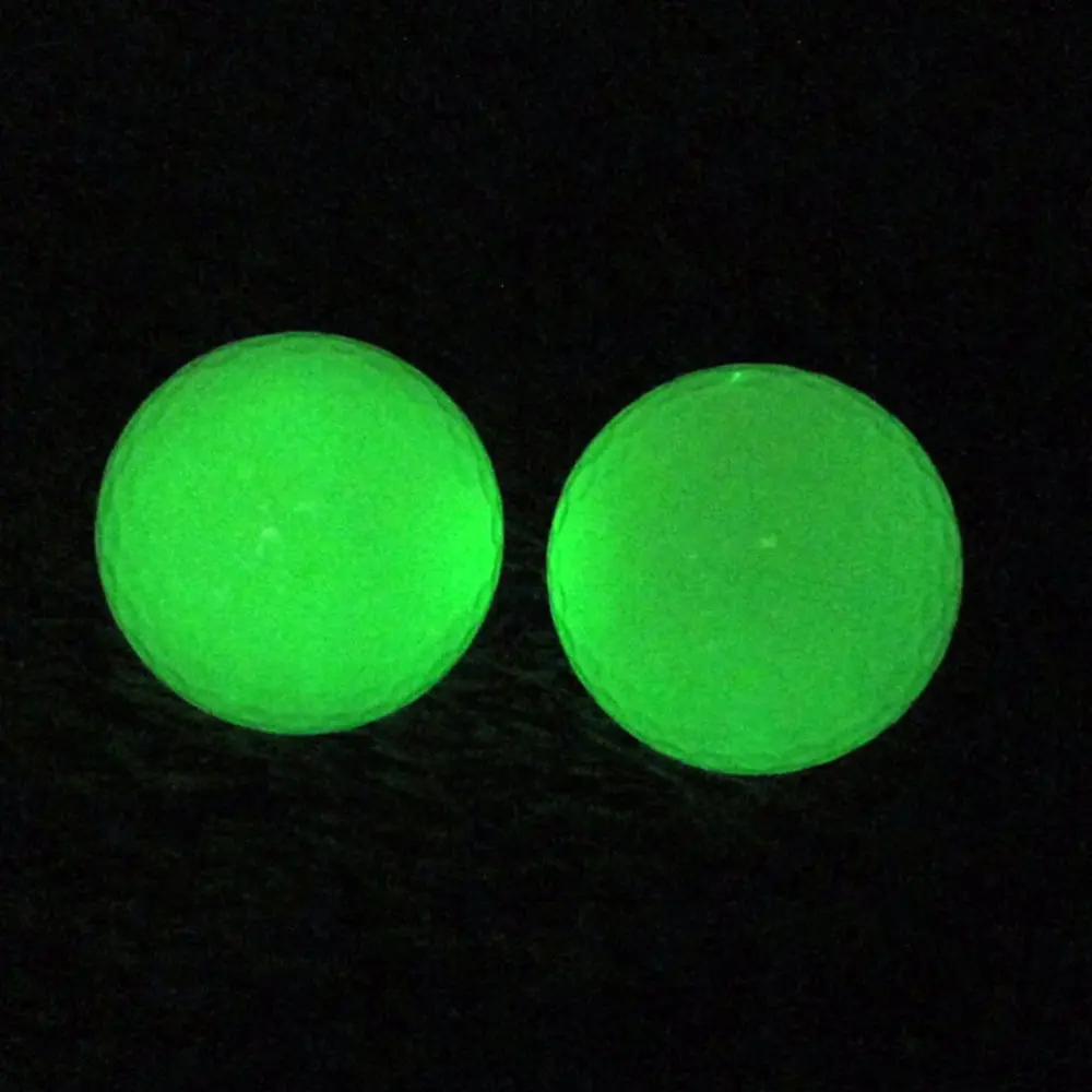 

6pcs Luminous Golfs Reusable Night Glowing Training Practice