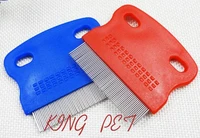 pet dog comb remove flea hair brush hair comb pet flea lice cleaner comb dog flea clean for dogs cats hair comb stainless steel