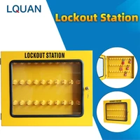 tagout lockout station management lockout station metal combination lock station