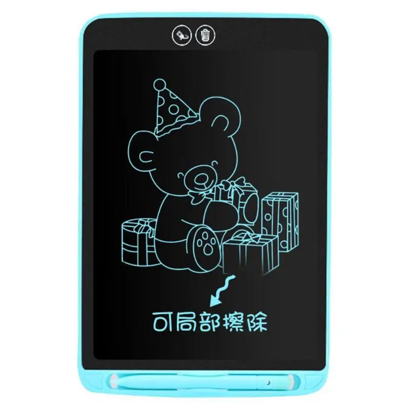 

New 10/12 inch LCD Drawing Board Handwriting Epaper Children Portable Simplicity Locally Erasable with Anti-Erase Lock for Gift