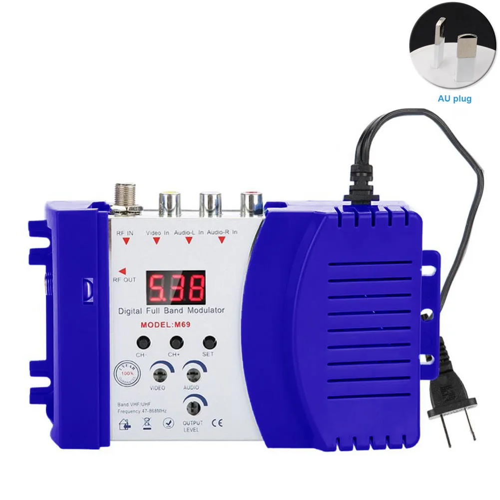 Преобразователь для ТВ-адаптера Coax AV к RF цифровой модулятор профессиональные