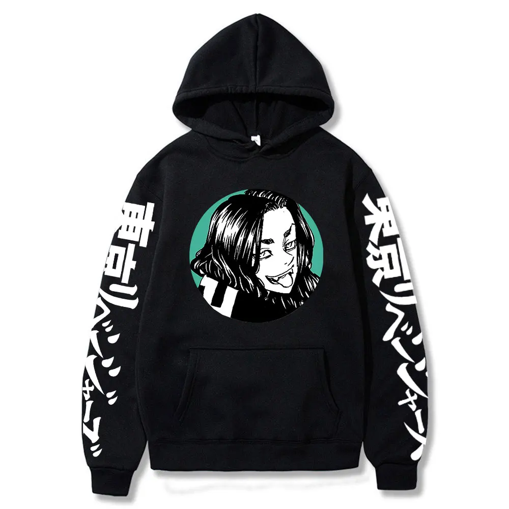 

Manga Hoodies Tokyo Revengers Japan Anime Women Men Cosplay Costume Hoody Harajuku Kpop Pullovers Oversized Crewneck Sweatshirts