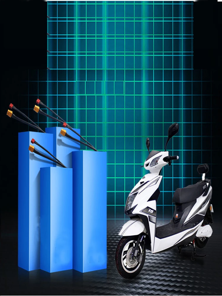 Fiets accu 52V 1500w eBike батарея 25Ah Электрический велосипед литиевая для 48v 1000W Bafang BBSHD